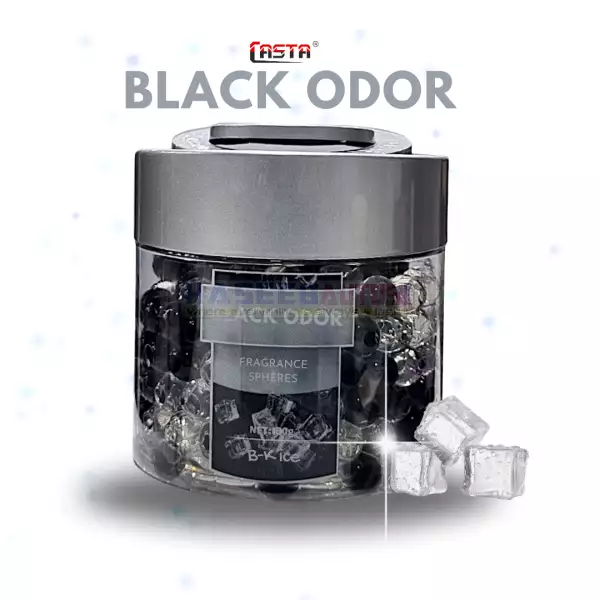 01 118 CAH P B10 BKICE Black Odor Gel Beads Air Freshener Black Ice 130 GM HaseebAutos.com