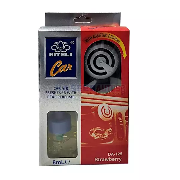 01 123 CAH P AC AMBI S AMBI PURE Car Air Freshener with AC Vent Clip 8ML Strawberry HaseebAutos.com