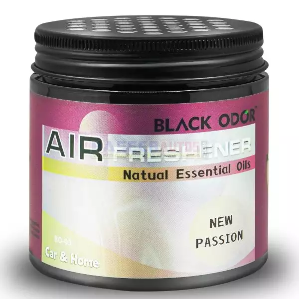 01 130 CAH P BO3 NEWPASSION Black Odor Gel Air Freshener New Passion 180 GM HaseebAutos.com