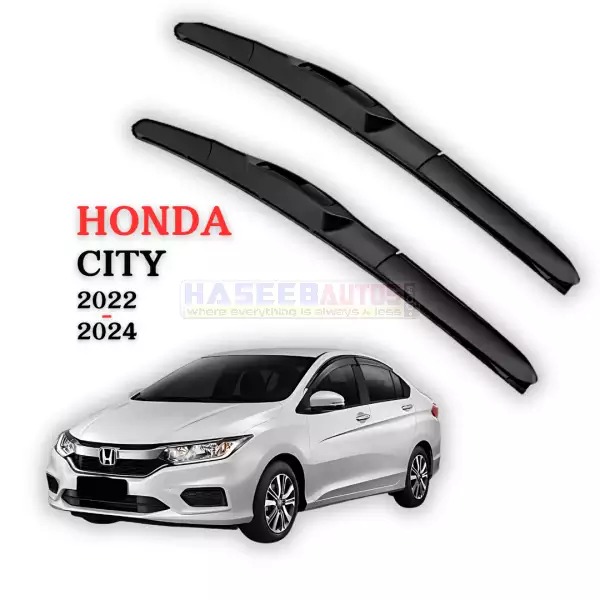 01 172 CAH WP CT2022 1426 Tri Stage Wiper Blades for Honda City 2022 2024 HaseebAutos.com