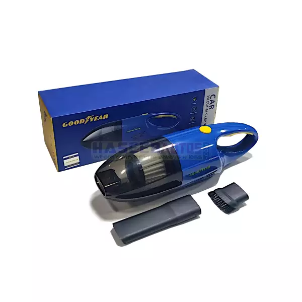 01 221 CAH VC GY03 Goodyear 12V Compact Car Vacuum Cleaner 120W HaseebAutos.com