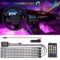 01 289 CAH LI AT 48 LED Car Interior Atmosphere Light with Remote Voice Control HaseebAutos.com
