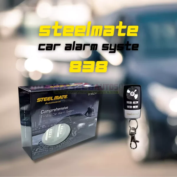 01 298 CAH SS 838G 5045 Steelmate 838PX Car Alarm System 5045 Model HaseebAutos.com