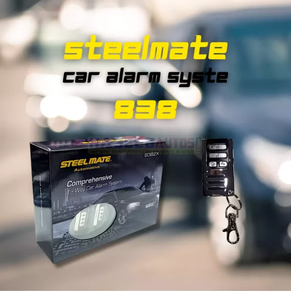 01 299 CAH SS 838G 4124 Steelmate 838PX Car Alarm System 4124 Model HaseebAutos.com