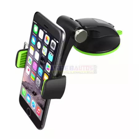 01 338 CAH CH MH DAI Diamond 360 Degree Rotating Car Mobile Holder Stand HaseebAutos.com