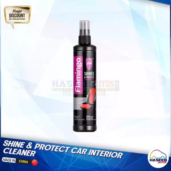 01 AH HA 0040 Flamingo Shine Protect Car Interior Cleaner 295 ml haseebautos.com