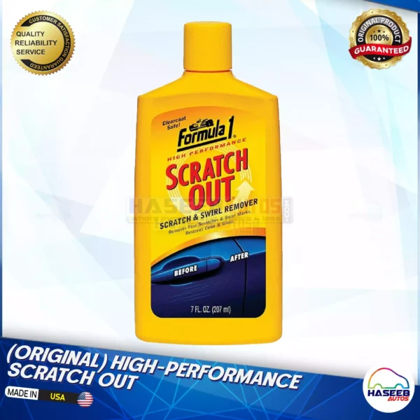 01 AH HA 0090 Formula 1 HIGH PERFORMANCE SCRATCH OUT 207ml ORIGINAL Made in USA haseebautos.com