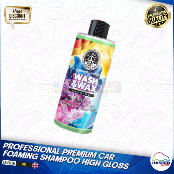 01 AH HA 0098 Three uys Car Shampoo 250ml Made in UK igh Quality Professional Ca haseebautos.com