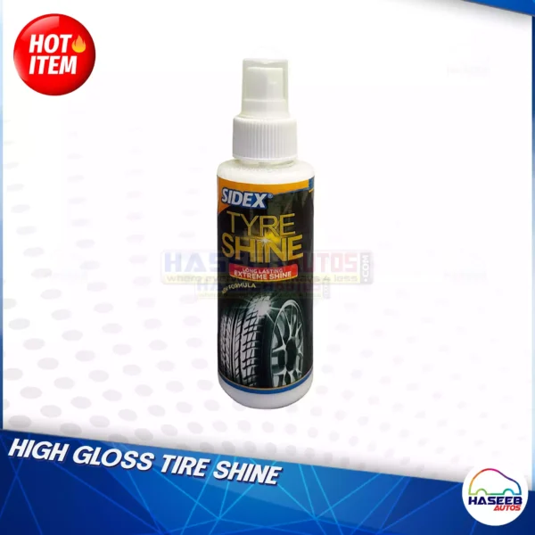 01 AH HA 0106 SIDEX TIRE Shine 120ml haseebautos.com