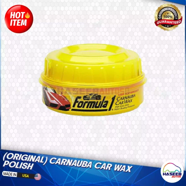 01 AH HA 0109 Formula1 Carnauba Car Wax Polish 230g ORIGINAL Made in USA haseebautos.com