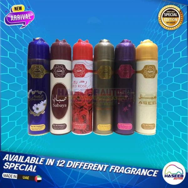 01 AH HA 0143 Al Arabia Air Freshener Available in 12 Different Fragrance 300ml 1P haseebautos.com