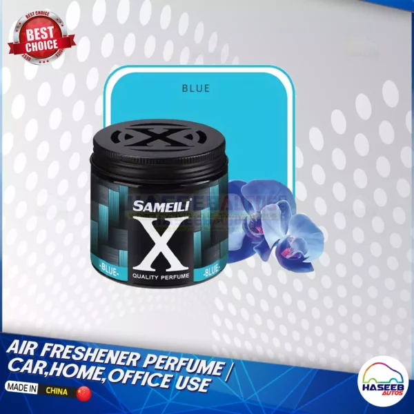 01 AH HA 0165 SAMEILI X el Air Freshener Blue 220gm suitable for cars offices an haseebautos.com