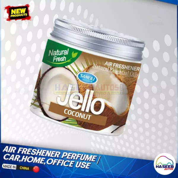 01 AH HA 0185 Tropical Breeze Sameili Jello Coconut el Air Freshener 200g haseebautos.com